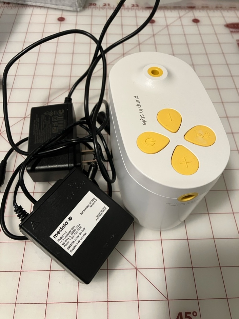 Medela Pump In Style Pump and Battery Pack and Cord No Accessories